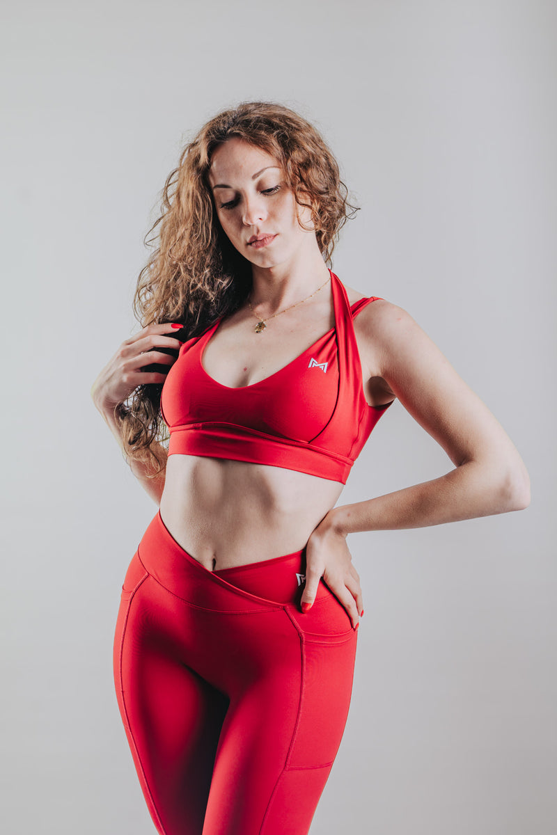 SUJETADOR HALTER ESCULPIDO