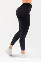 AZURE SCULPT LEGGINGS - BLACK