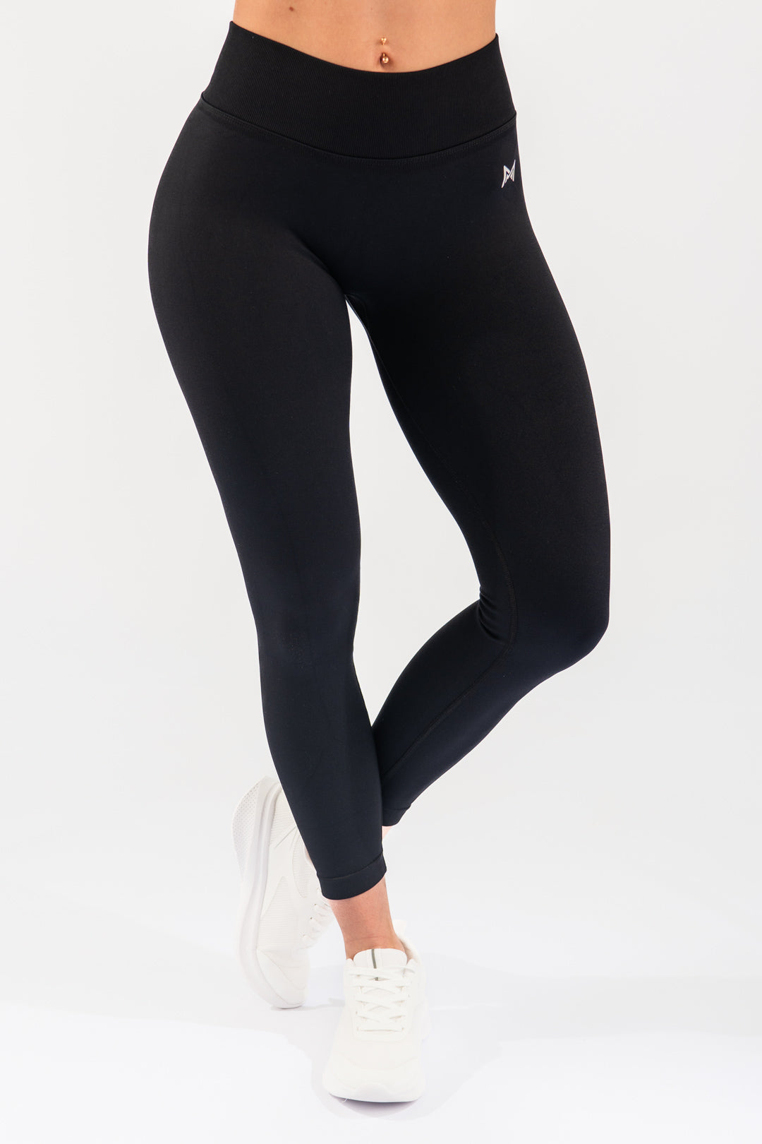 AZURE SCULPT LEGGINGS - BLACK