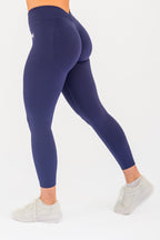 AZURE SCULPT LEGGINGS - BLUE