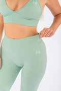 AZURE SCULPT LEGGINGS - MINT GREEN