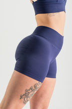 AZURE SCULPT SHORTS - Blue