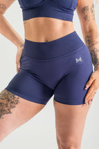 AZURE SCULPT SHORTS - Blue