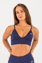 AZURE SCULPT TOP - BLUE