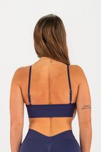 AZURE SCULPT TOP - BLUE
