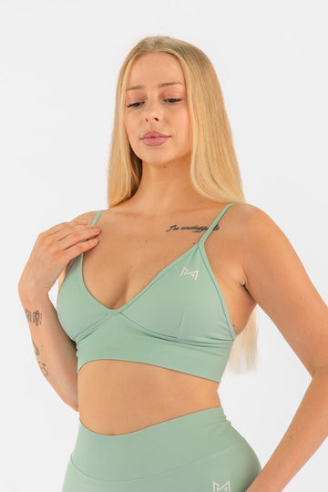 AZURE SCULPT TOP - MINT GREEN