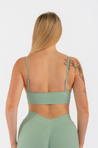 AZURE SCULPT TOP - MINT GREEN