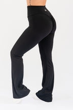 Blush Flow Leggings - BLACK