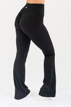Blush Flow Leggings - BLACK