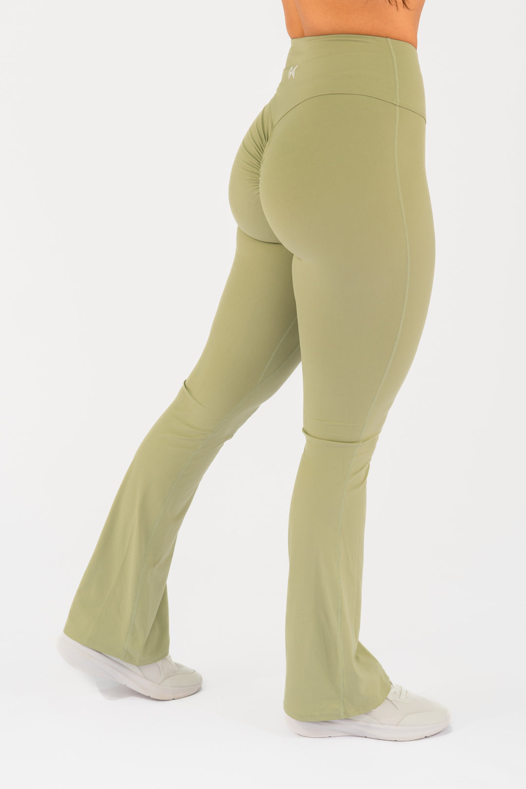 Blush Flow Leggings - Olive Green