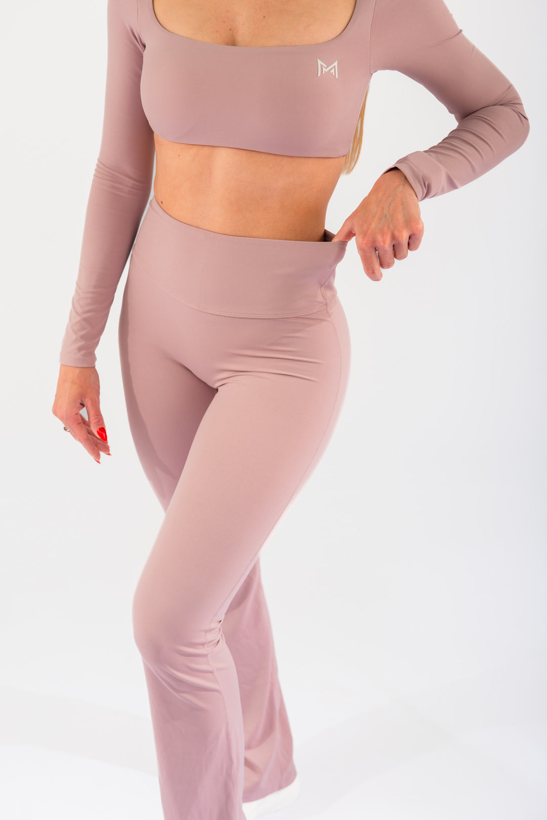 Blush Flow Leggings - Pink