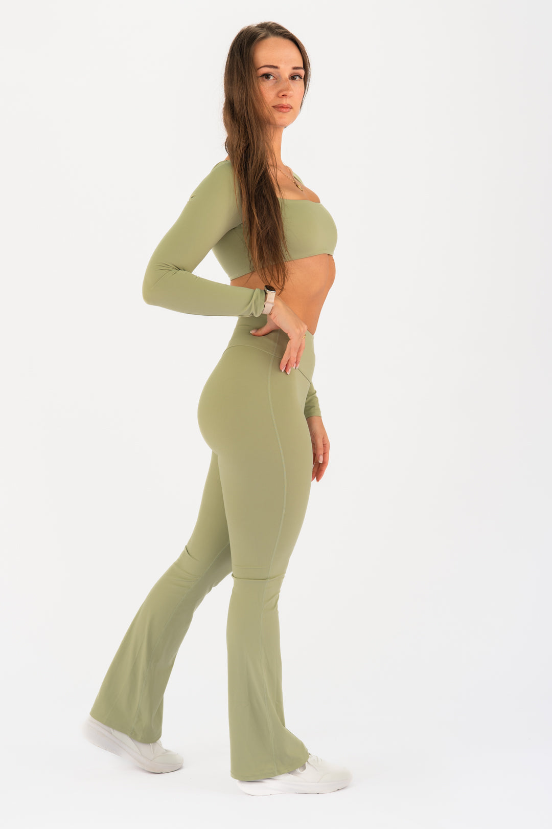 Blush Flow Set - Olive Green