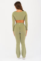Blush Flow Set - Olive Green