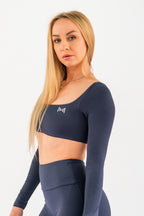 Blush Flow TOP - Blue