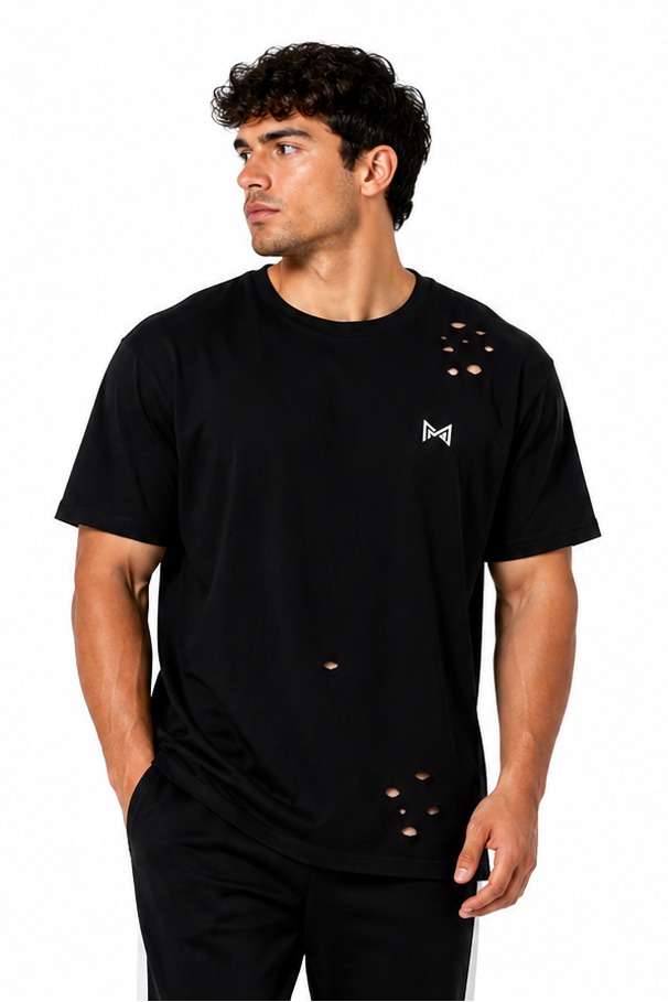 DISTRESSED TEE T-SHIRT