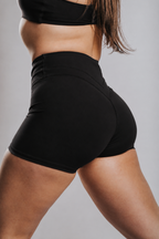 ESSENTIAL SCULPT SHORT - BLACK