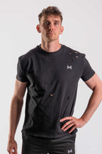 DISTRESSED TEE T-SHIRT