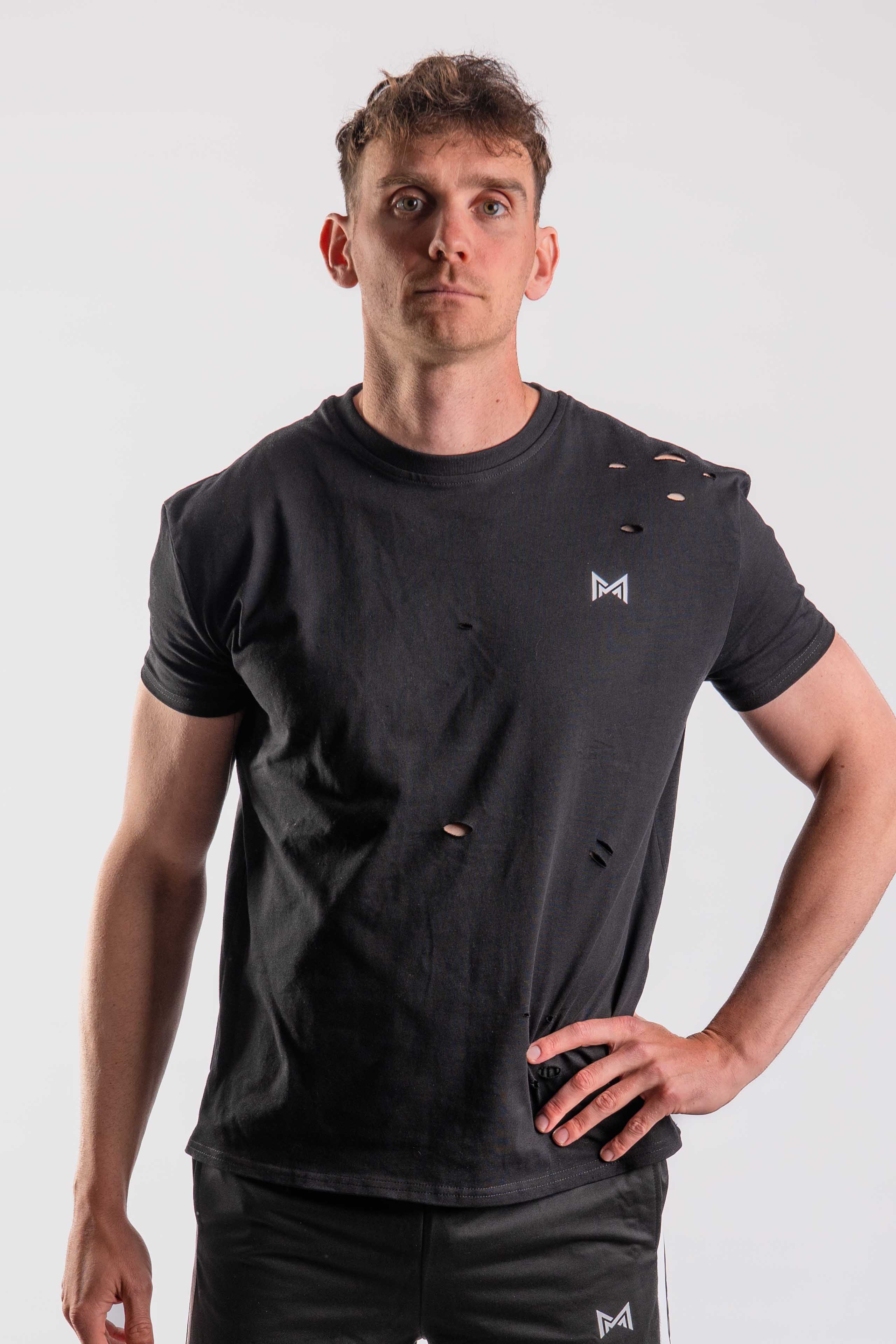 DISTRESSED TEE T-SHIRT