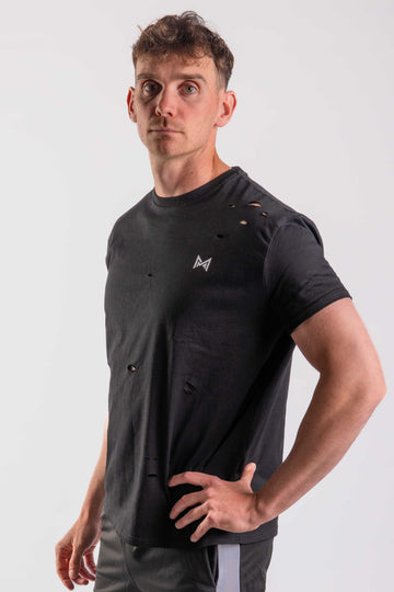 DISTRESSED TEE T-SHIRT