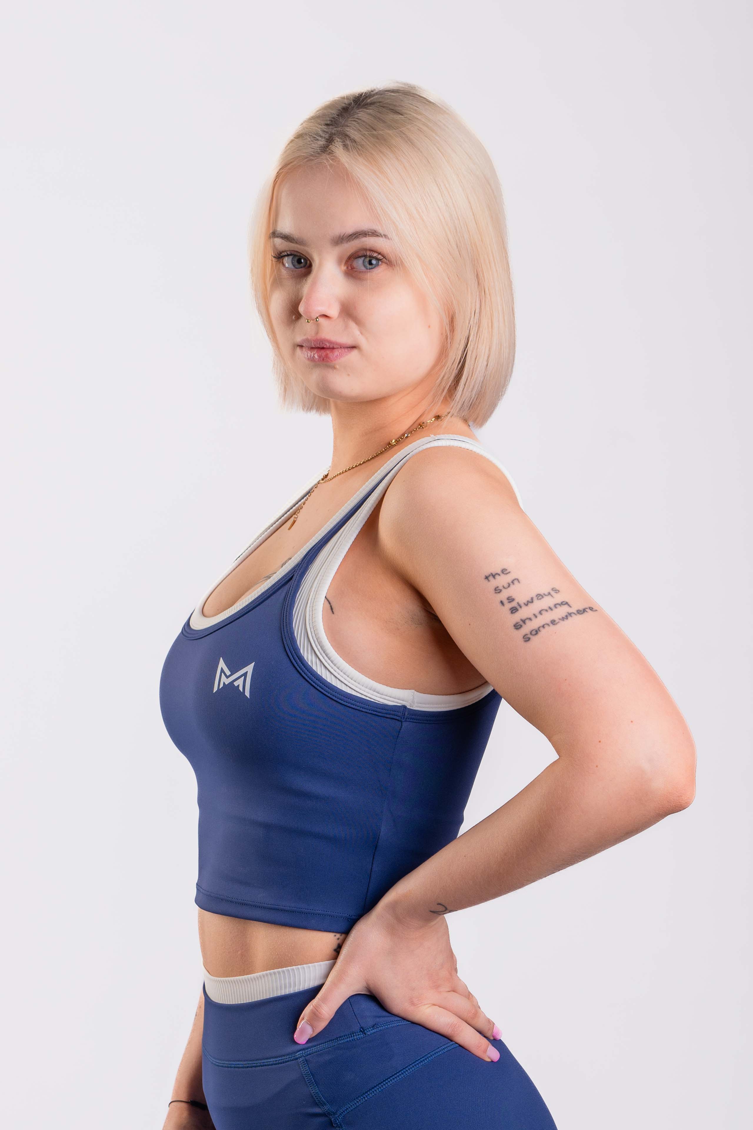ENERGY FIT TOP - Blue
