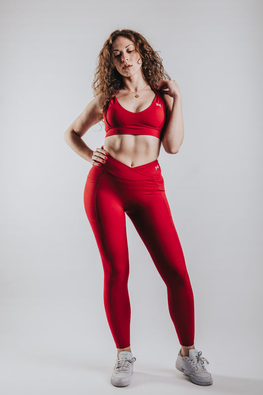 HIGH SUPPORT SPORT SET - RED
