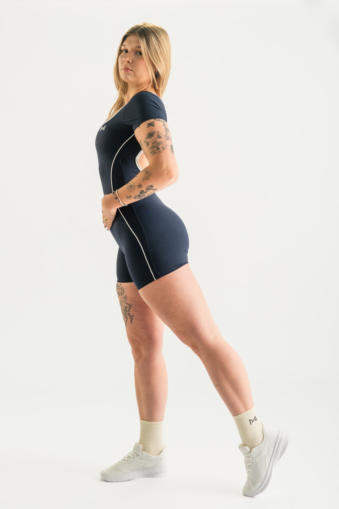 Infinity Romper - Blue