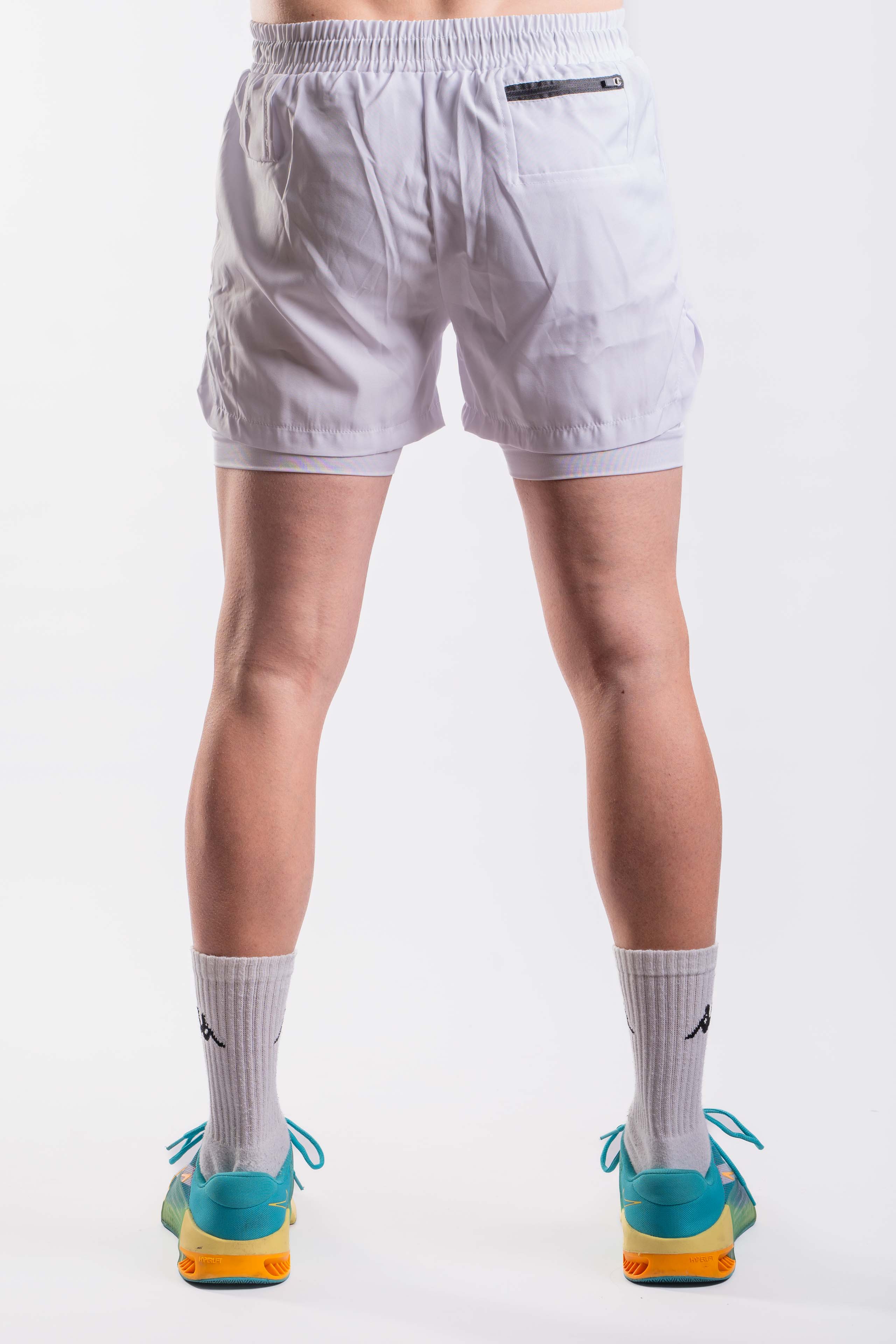 IRON FORM Pocket SHORT - White