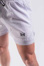 IRON FORM Pocket SHORT - White