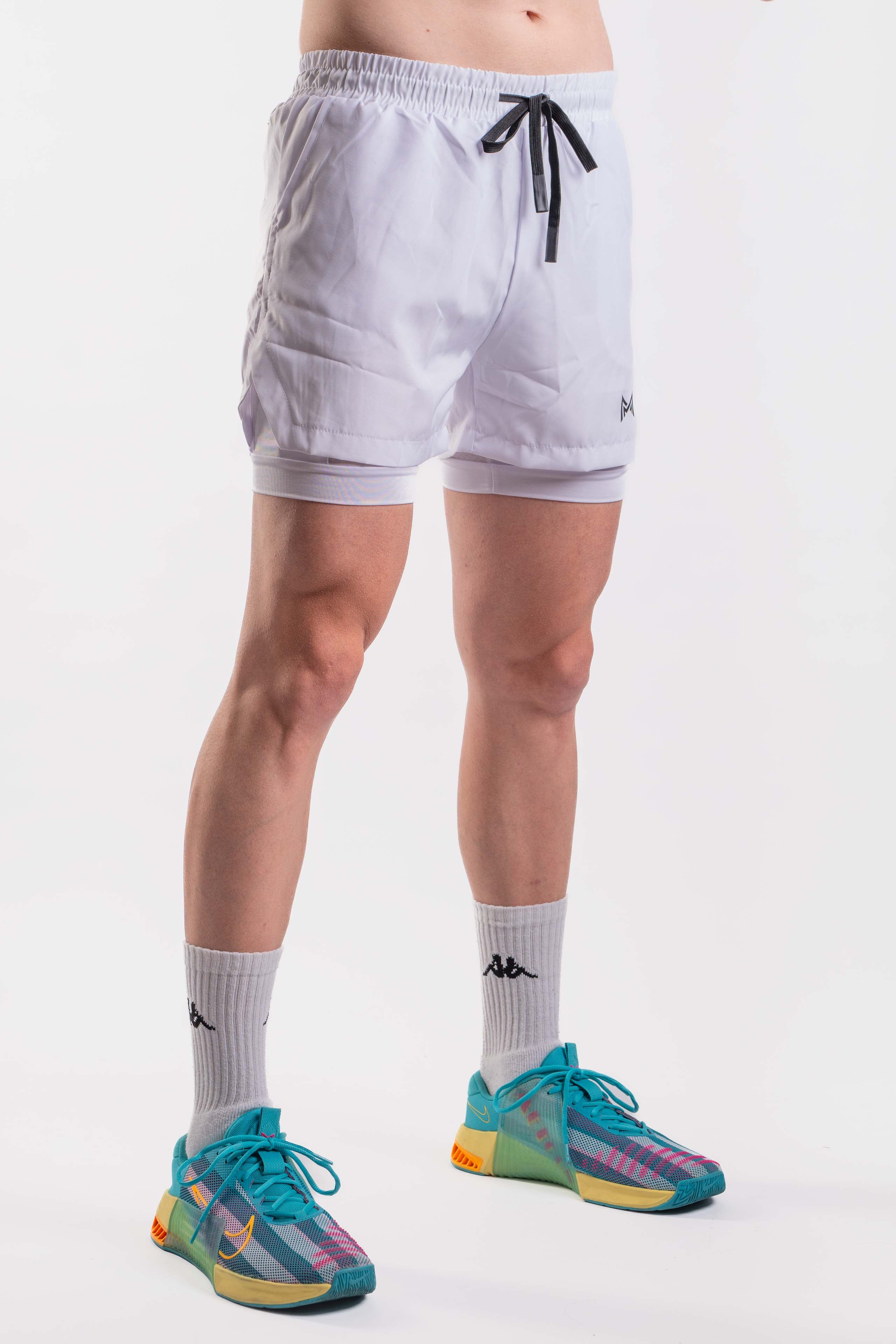 IRON FORM Pocket SHORT - White