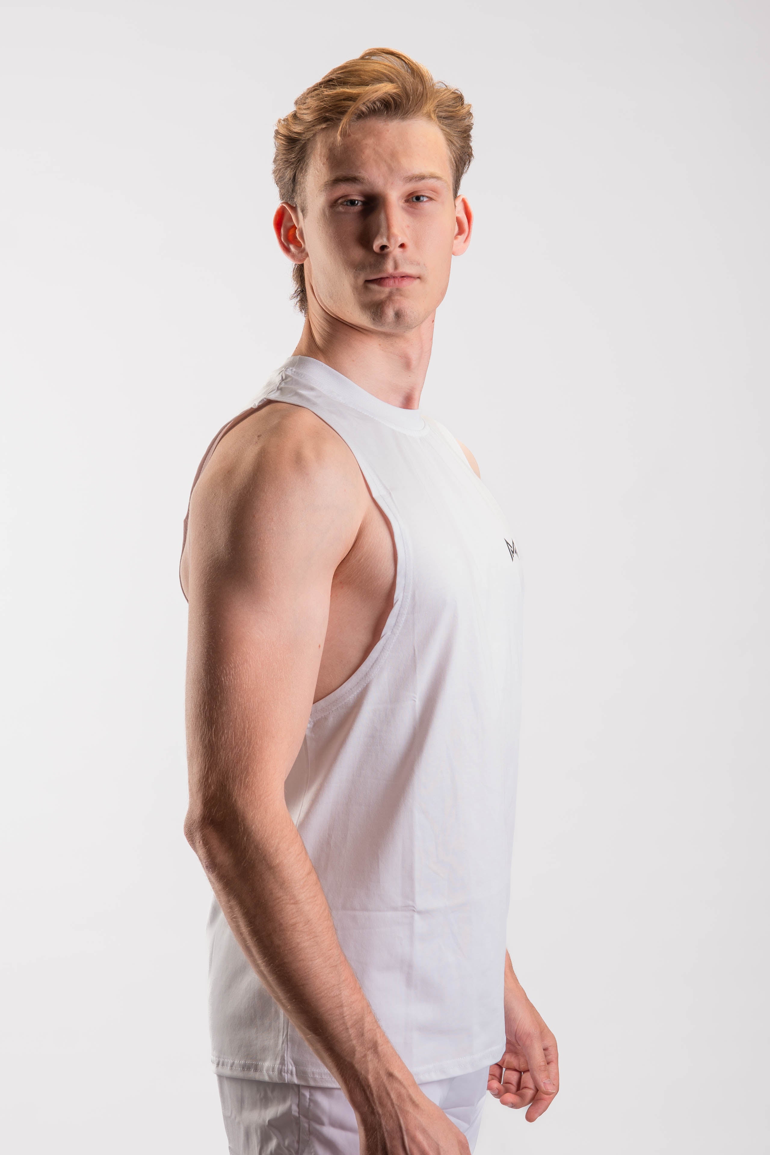 IRON FORM TOP - White