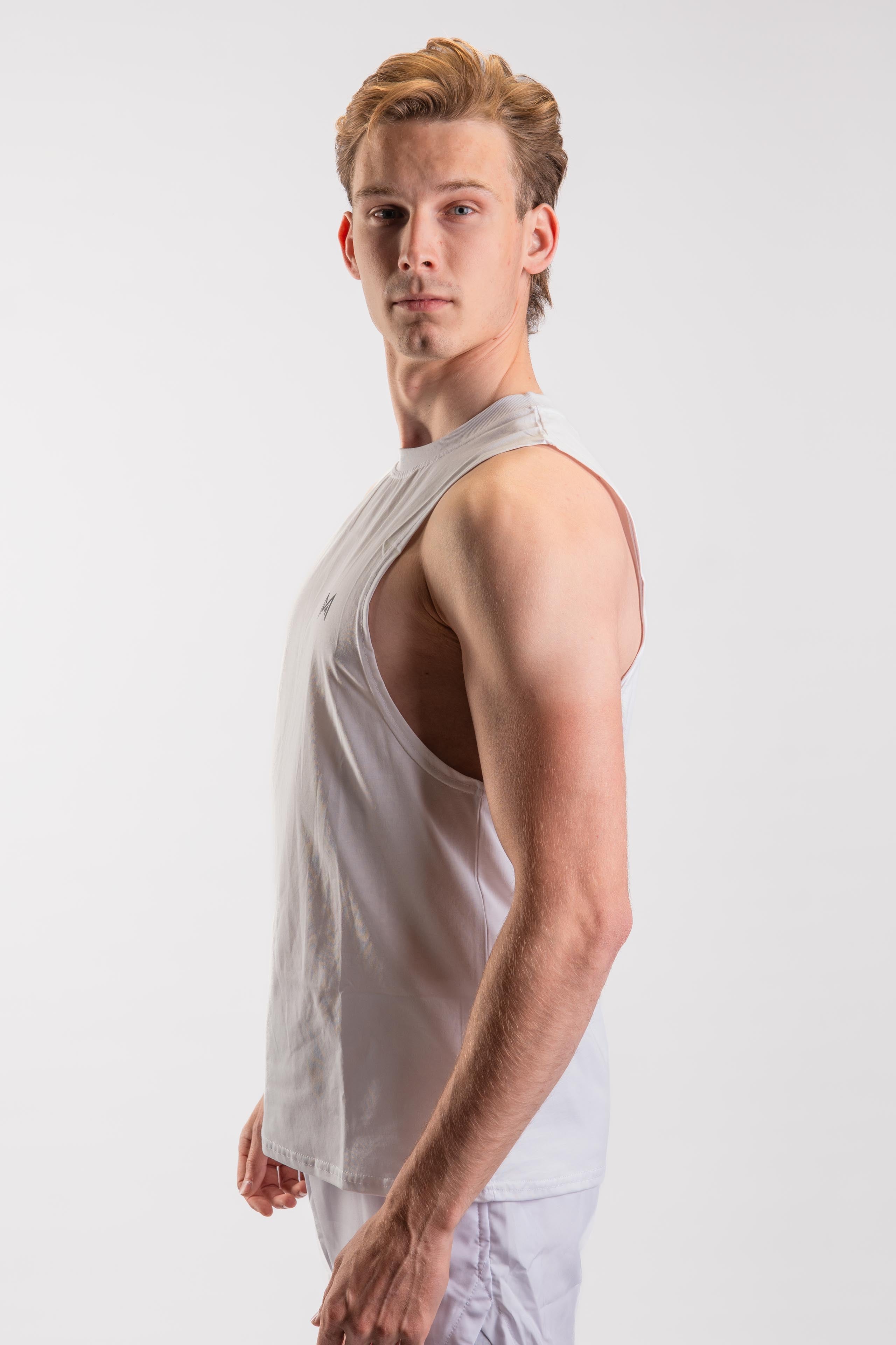 IRON FORM TOP - White