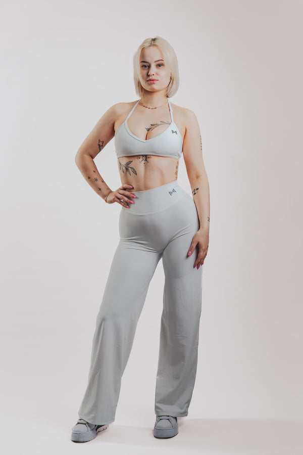 LUNA HALTER SPORT WIDE SET - WHITE