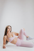 LUNA HALTER SPORT SET - PINK