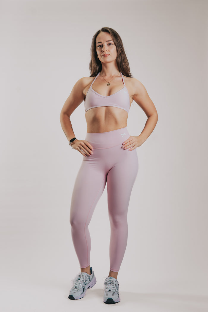 LUNA HALTER SPORT SET - PINK
