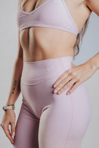 LUNA HALTER SPORT TOP - PINK
