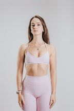 LUNA HALTER SPORT TOP - PINK