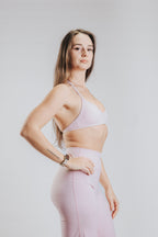 LUNA HALTER SPORT TOP - PINK
