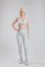 LUNA HALTER SPORT SET - WHITE