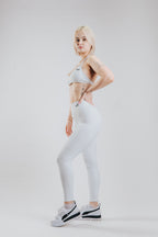 LUNA HALTER SPORT SET - WHITE
