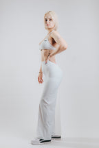 LUNA HALTER SPORT WIDE SET - WHITE