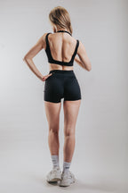 HIGH SUPPORT SPORT SHORT SET - BLACK
