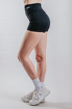 HIGH SUPPORT SPORT SHORT - BLACK