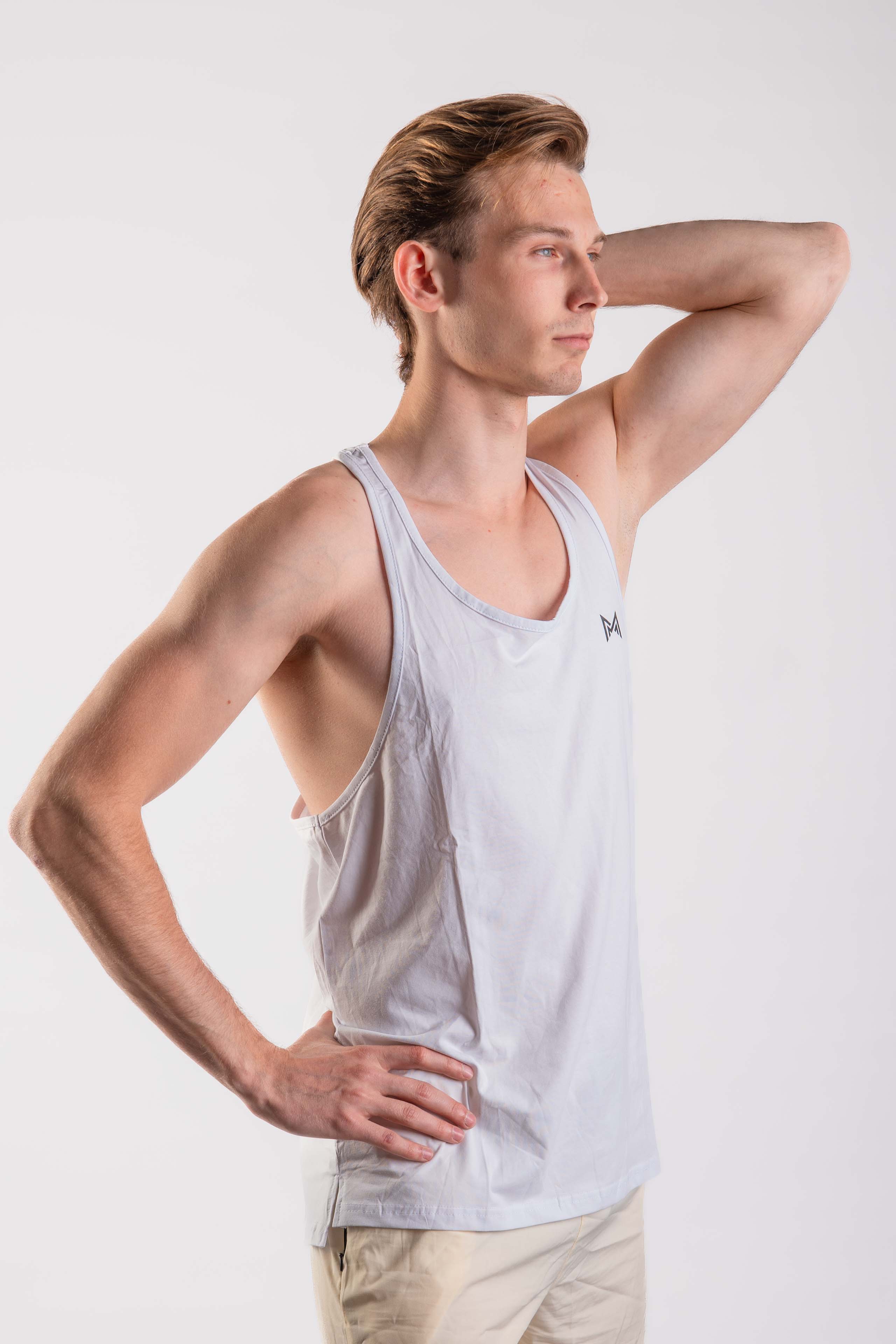 POWERLINE TOP - White