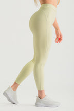 Velocity Sculpt Leggings - Vanilla Cream