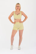 Velocity Sculpt Short Set - Vanilla Cream