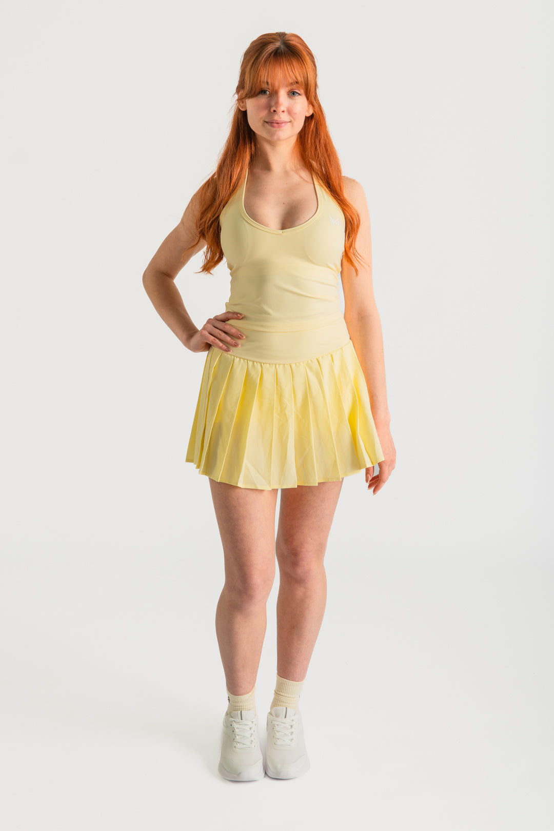 Vera Court Set -Pastel Yellow
