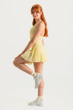 Vera Court Set -Pastel Yellow