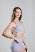 ESSENTIAL SCULPT TOP - PURPLE
