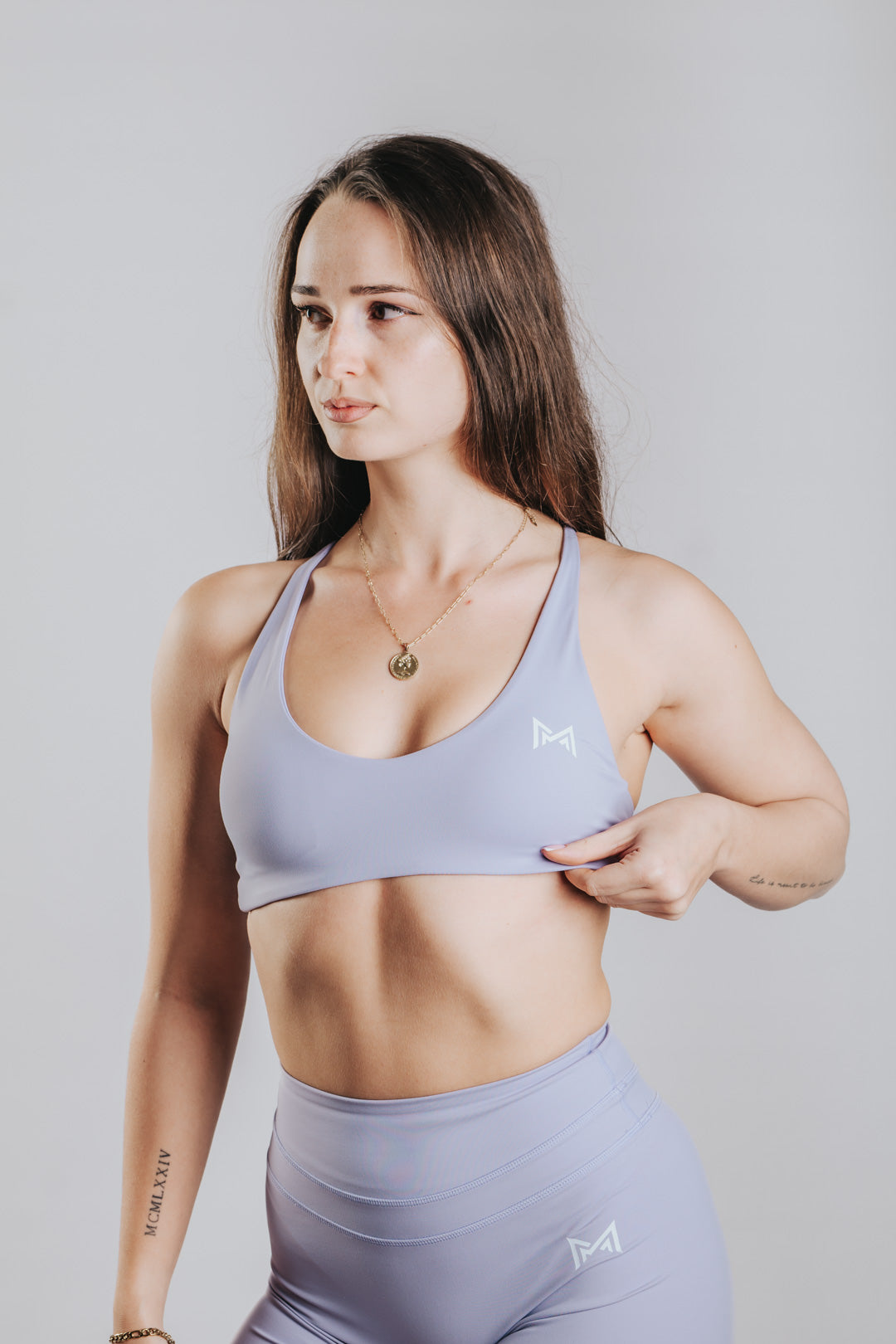 ESSENTIAL SCULPT TOP - PURPLE