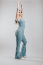 FLOW SCULPT JUMPSUIT - BLUE